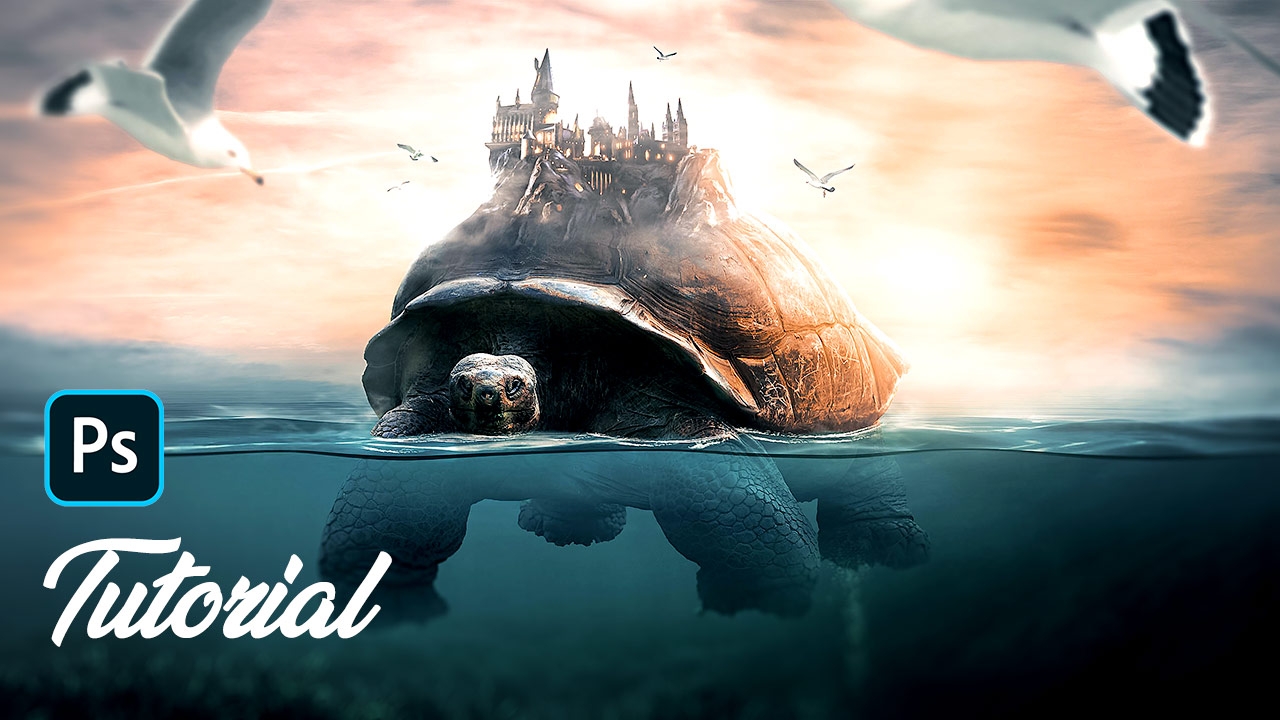 Tortoise Island – Photoshop Manipulation Tutorial