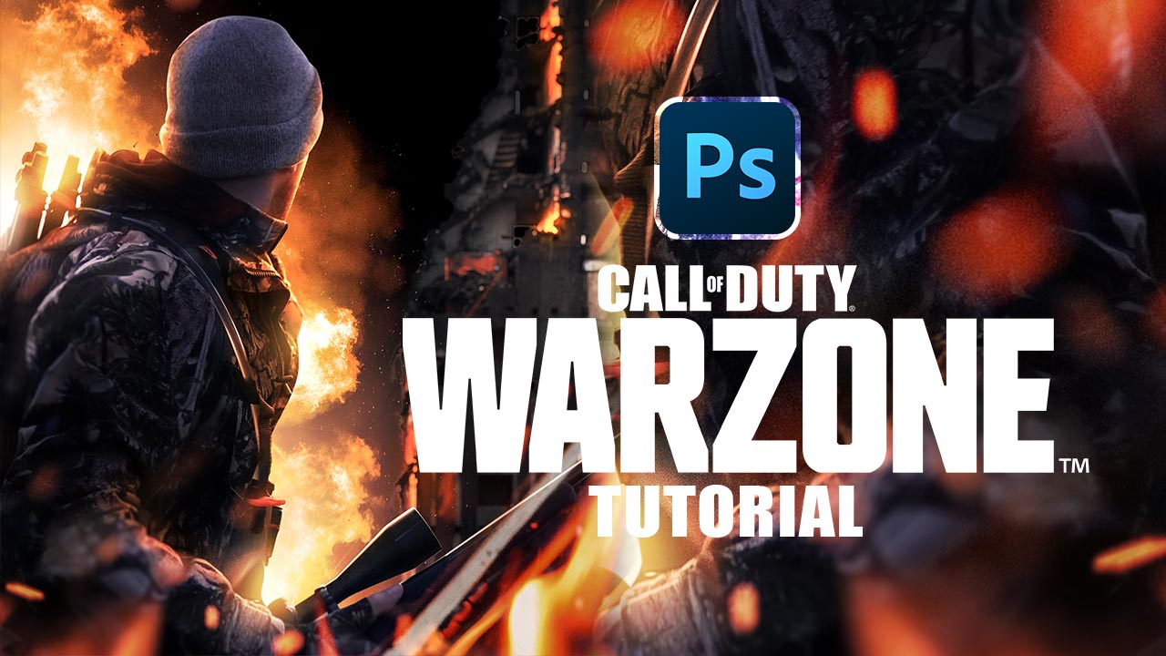 How To Make A Call of Duty Cover in Photoshop!